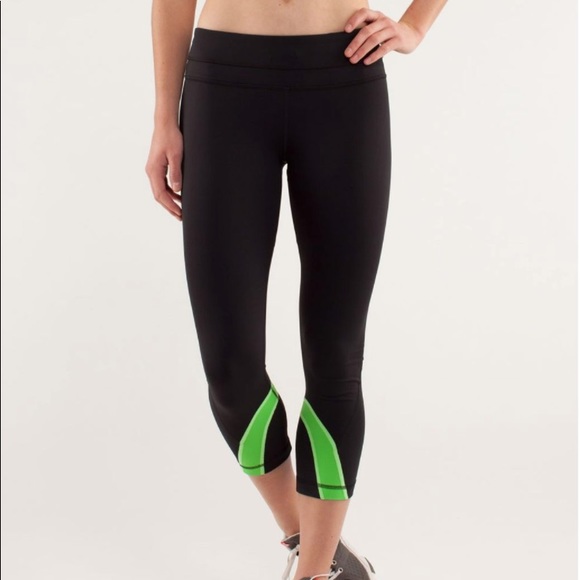 Run: Inspire Crops II: Frond Green/Black - Picture 3 of 6